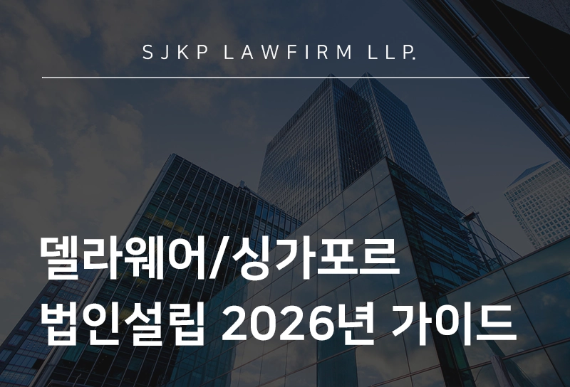 델라웨어/싱가포르 법인설립, 해외 시장 진출과 투자 유치 위한 비교
