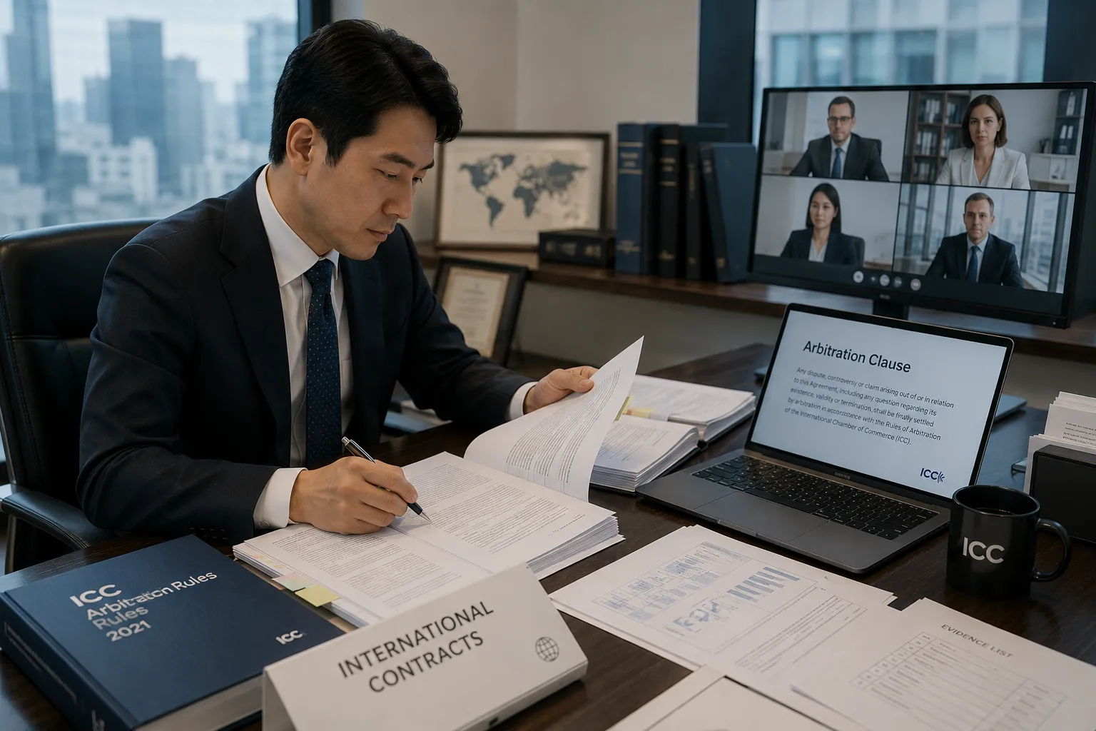 ICC 국제중재 신청 및 대응을 위한 법률자문